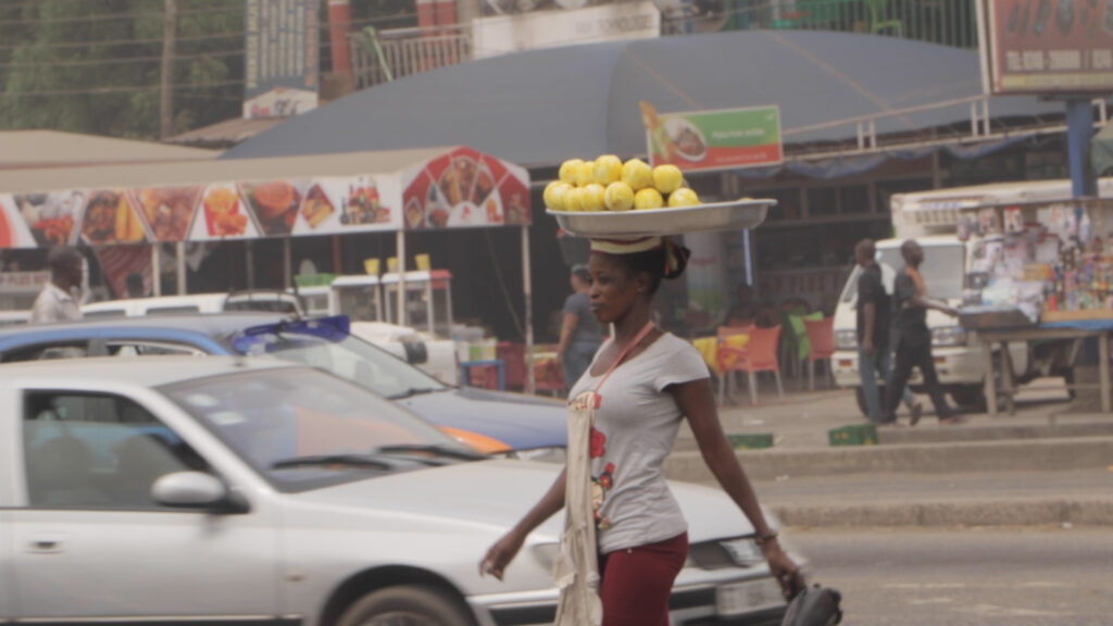 A graduate of Zuarungu Nursing Training in the Upper East Region, Ndoo Mary Azure is currently on the streets of Accra selling to make a living following failure by government to post graduate nurses on time.