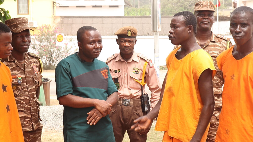 Crime Check Foundation CCF has released five inmates of the Sekondi Local Prison. The inmates were imprisoned due to their inability to pay court fines imposed on them, after the courts found them guilty of committing petty offences.