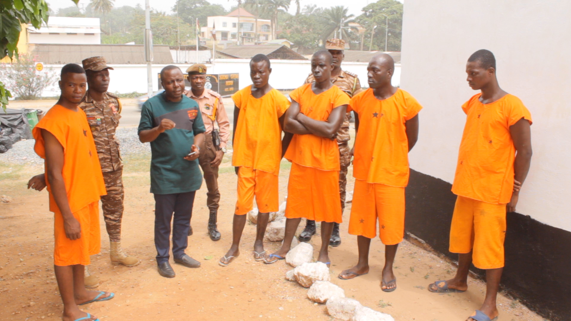 Crime Check Foundation CCF has released five inmates of the Sekondi Local Prison. The inmates were imprisoned due to their inability to pay court fines imposed on them, after the courts found them guilty of committing petty offences.