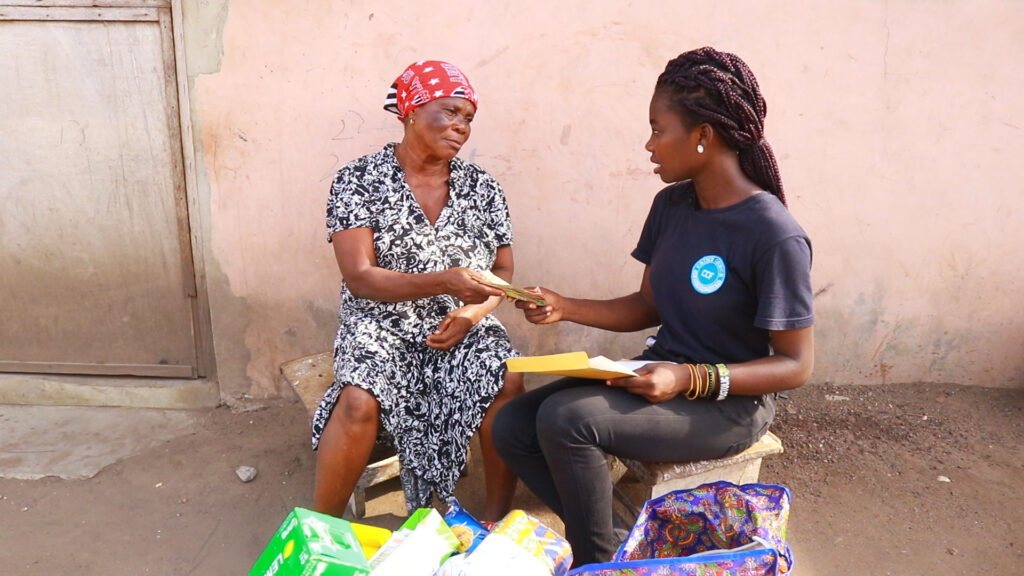 65 year old Lilian Tetteh says she has lost two of her children as a result of financial difficulties and has to beg to be able to afford daily meals.