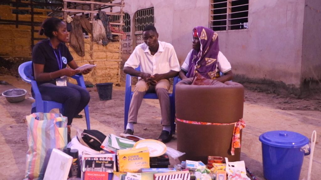 Mustapha Kanya shows excitement as Crime Check Foundation CCF supports him again through his second term of his first year in Senior High School SHS. 