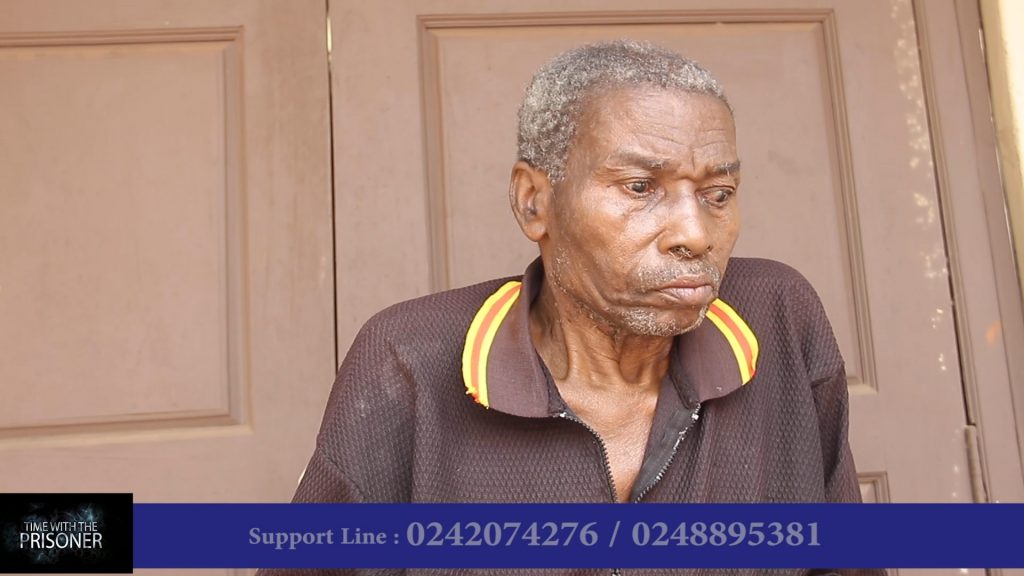 As part of Crime Check Foundation CCF’s Health Check Project, 77year old diabetic patient, Humphrey Dagadu receives proper medical care.