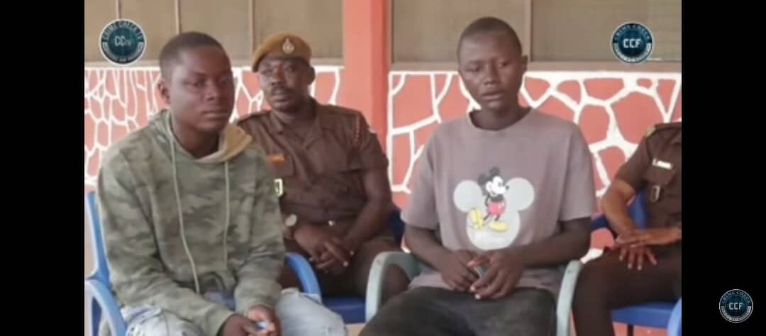 CCF has paid the court fines of Michael Etuah and Bernard Obiri for their release from custody