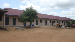 One of the rehabilitated block at the Awutu Camp Prison